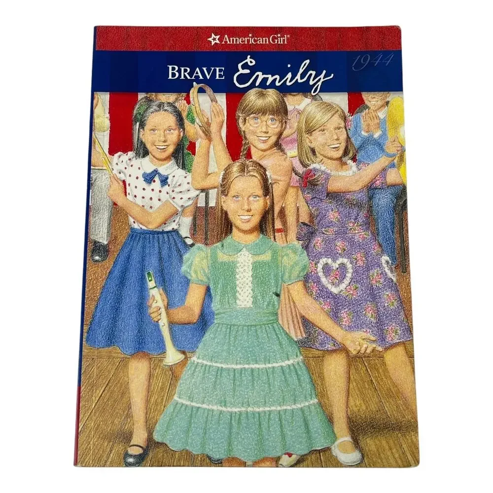 American Girl Brave Emily Meet Book Pleasant Company Historical 1944 Paperback